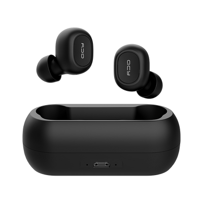 QCY T1C VEZETÉK NÉLKÜLI BLUETOOTH 5.0 TWS FÜLHALLGATÓ/HEADSET FEKETE