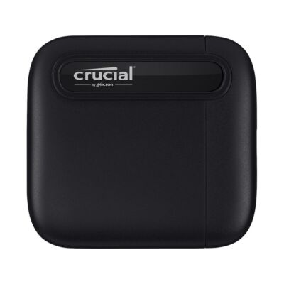 CRUCIAL X6 USB-C 3.2 GEN 2 KÜLSŐ SSD MEGHAJTÓ 500GB FEKETE