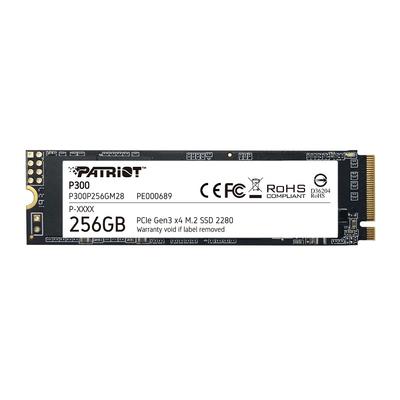 PATRIOT P300 M.2 2280 PCIe NVMe SSD MEGHAJTÓ 1700/1100 MB/s 256GB