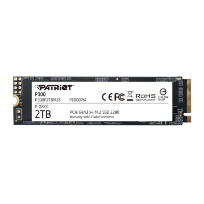 PATRIOT P300 M.2 2280 PCIe NVMe SSD MEGHAJTÓ 2100/1650 MB/s 2TB