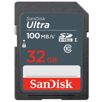 SANDISK ULTRA SDHC 32GB CLASS 10 UHS-I (100 MB/s OLVASÁSI SEBESSÉG)