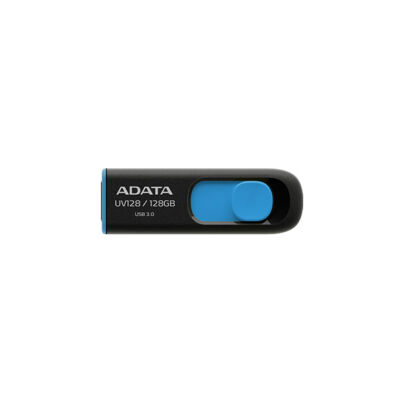 ADATA USB 3.0 DASHDRIVE CLASSIC UV128 128GB FEKETE/KÉK