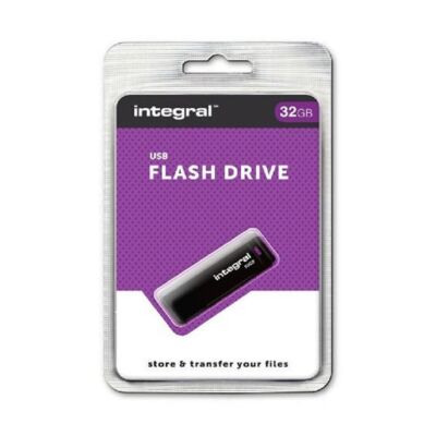INTEGRAL USB 2.0 PENDRIVE 32GB FEKETE