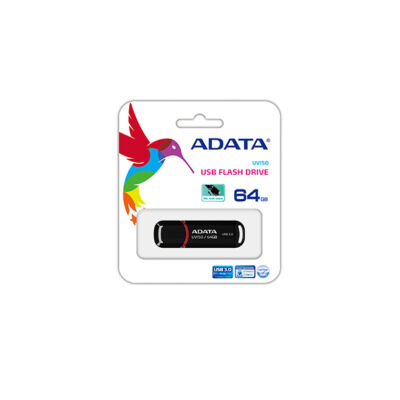 ADATA USB 3.0 DASHDRIVE CLASSIC UV150 64GB FEKETE