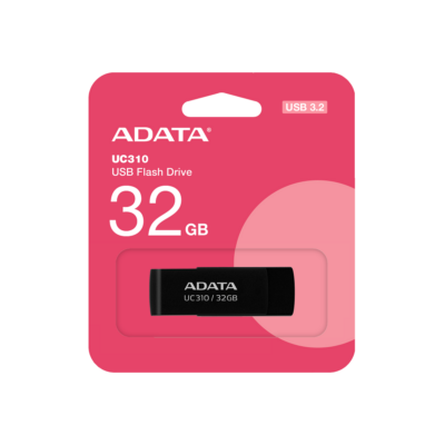 ADATA UC310 USB 3.2 GEN 1 PENDRIVE 32GB FEKETE