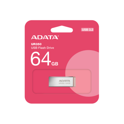 ADATA UR350 USB 3.2 GEN 1 FÉMHÁZAS PENDRIVE 64GB BARNA