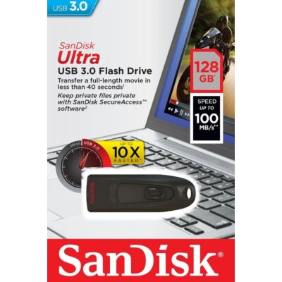 SANDISK USB 3.0 ULTRA PENDRIVE 128GB