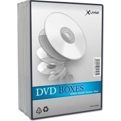 XLAYER DVD TOK DUPLA 7mm 10 DB-OS CSOMAG
