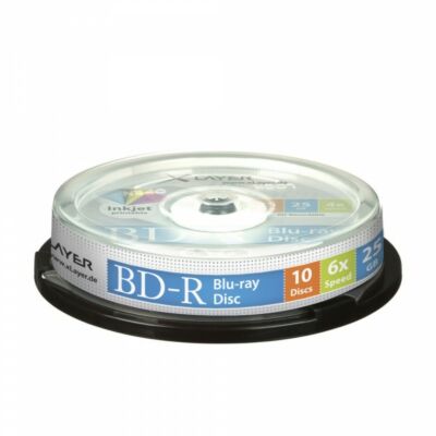 XLAYER BD-R 25GB 6X NYOMTATHATÓ CAKE (10)