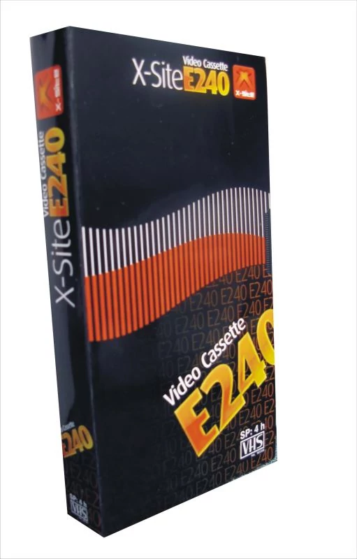 X-SITE E-240 VHS KAZETTA 240 MIN