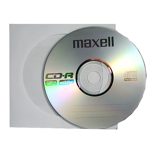 MAXELL CD-R 52X PAPÍRTOKBAN (10)