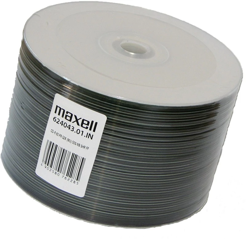 MAXELL CD-R 52X FULL NYOMTATHATÓ SHRINK (50)