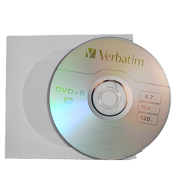 VERBATIM DVD+R 16X PAPÍRTOKBAN (10)