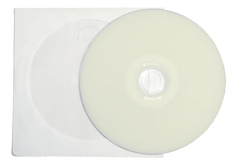 VERBATIM DVD-R 16X FULL NYOMTATHATÓ ID BRANDED PAPÍRTOKBAN (10)
