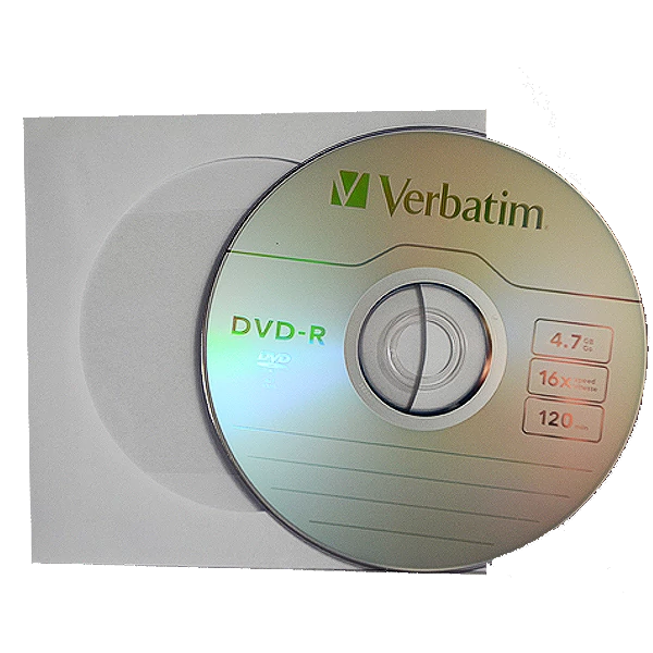 VERBATIM DVD-R 16X PAPÍRTOKBAN (10)