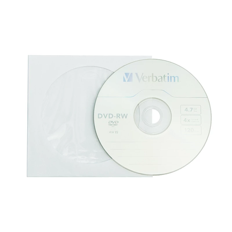 VERBATIM DVD-RW 4X PAPÍRTOKBAN (10)
