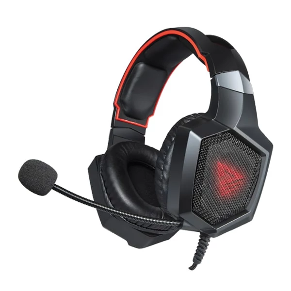 SAVIO FORGE SZTEREÓ GAMING FEJHALLGATÓ/HEADSET FEKETE/PIROS