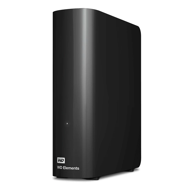 WESTERN DIGITAL ELEMENTS DESKTOP 3,5 COL USB 3.0 KÜLSŐ MEREVLEMEZ 4TB FEKETE