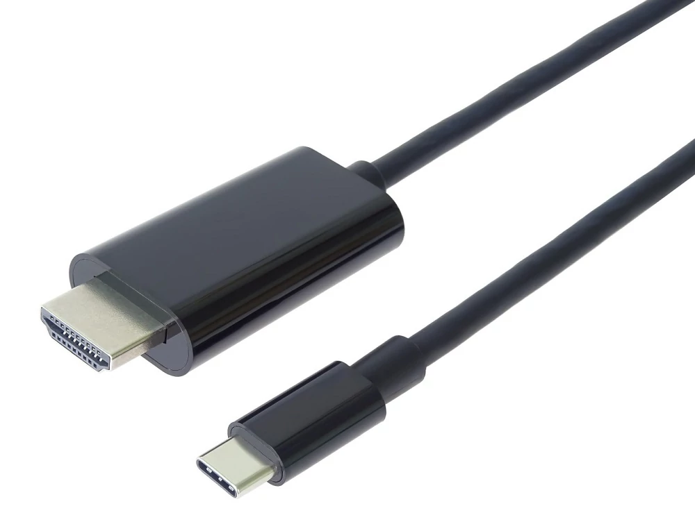 PREMIUMCORD USB TYPE-C - HDMI 2.0 4K@60Hz 2K@120Hz 1080P@120Hz KÁBEL 2m