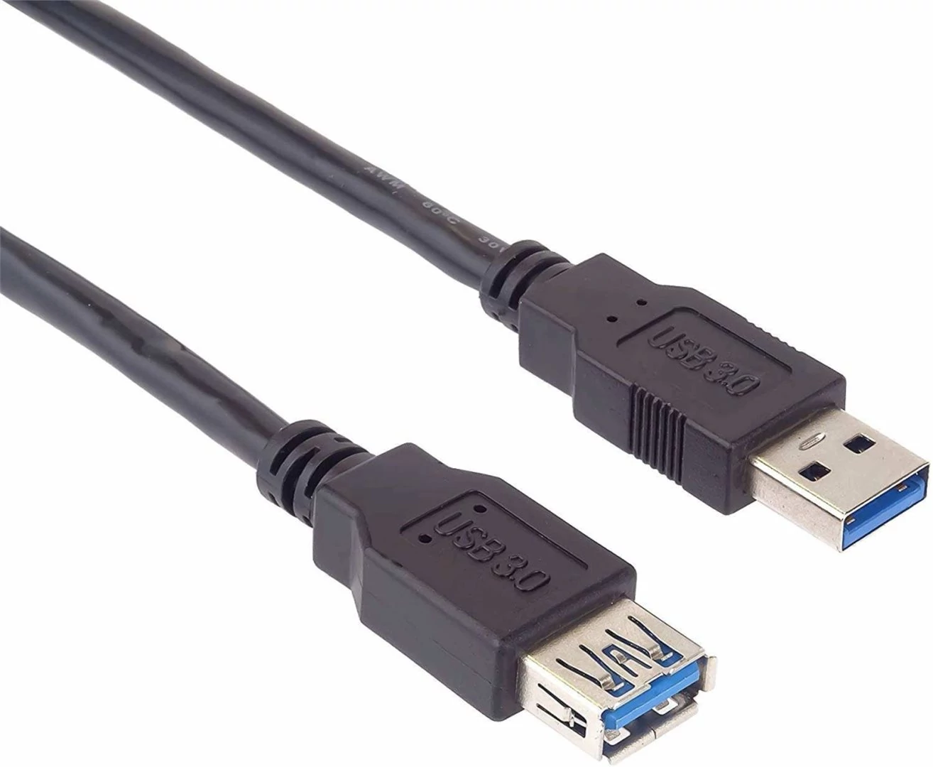 PREMIUMCORD USB 3.0 AM-AF HOSSZABBÍTÓ KÁBEL 0,5m FEKETE