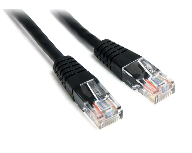 UTP PATCH KÁBEL CAT5E 5m FEKETE