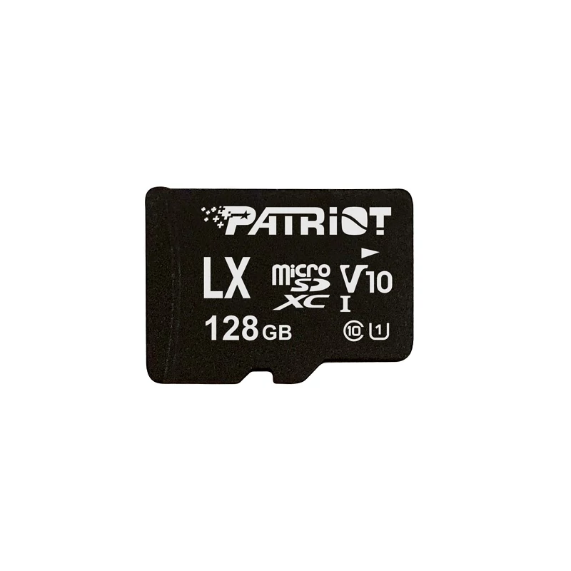 PATRIOT LX SERIES MICRO SDXC 128GB CLASS 10 UHS-I U1 (90 MB/s OLVASÁSI SEBESSÉG)