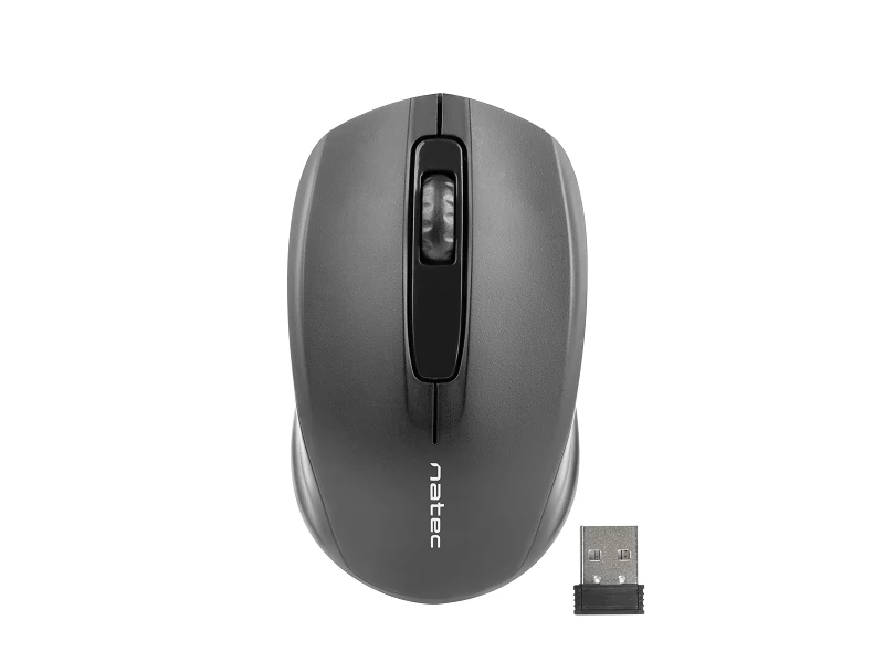 NATEC JAY NMY-0879 VEZETÉK NÉLKÜLI OPTIKAI EGÉR 2,4GHZ 1600DPI FEKETE