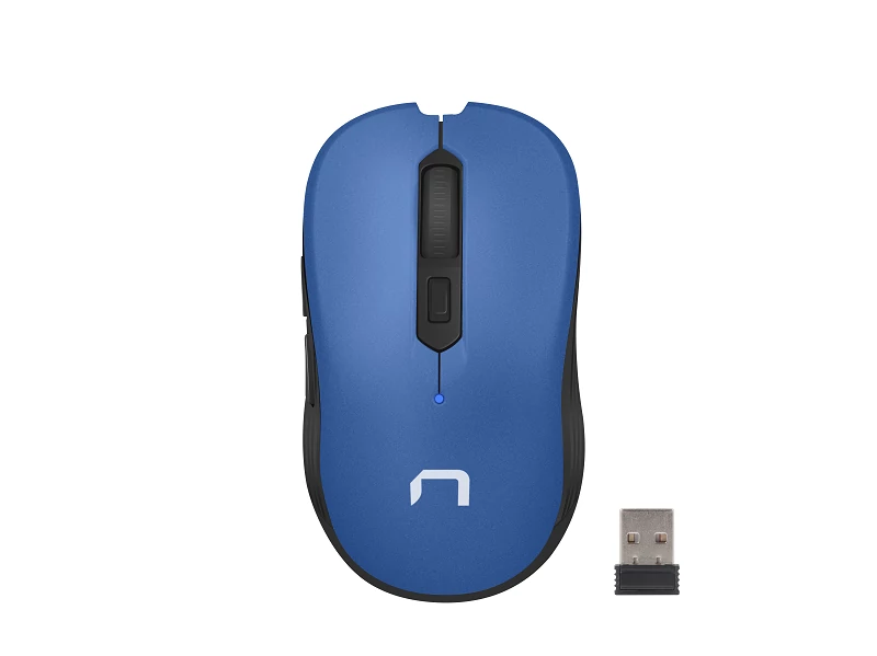 NATEC ROBIN NMY-0916 VEZETÉK NÉLKÜLI OPTIKAI EGÉR 2,4GHZ 1600DPI KÉK