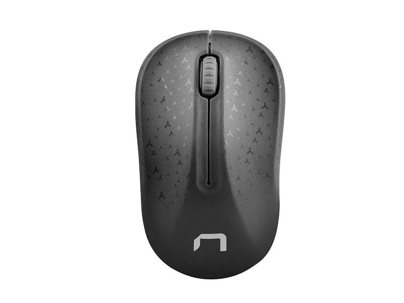 NATEC TOUCAN NMY-1650 VEZETÉK NÉLKÜLI OPTIKAI EGÉR 2,4GHZ 1600DPI FEKETE/SZÜRKE