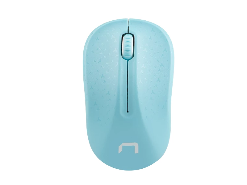 NATEC TOUCAN NMY-1651 VEZETÉK NÉLKÜLI OPTIKAI EGÉR 2,4GHZ 1600DPI KÉK/FEHÉR
