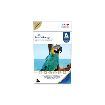 MEDIARANGE FÉNYES FOTÓPAPÍR 10X15CM 150g 50 DB-OS CSOMAG MRINK115