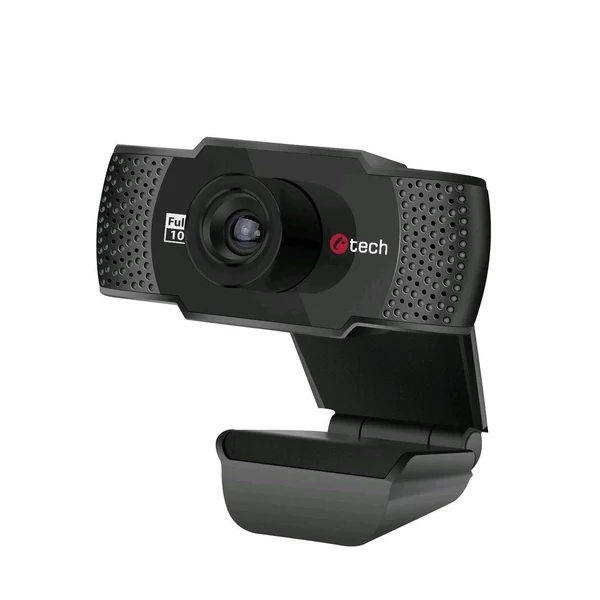 C-TECH CAM-11FHD FULL HD 1080p 30FPS WEBKAMERA MIKROFONNAL FEKETE