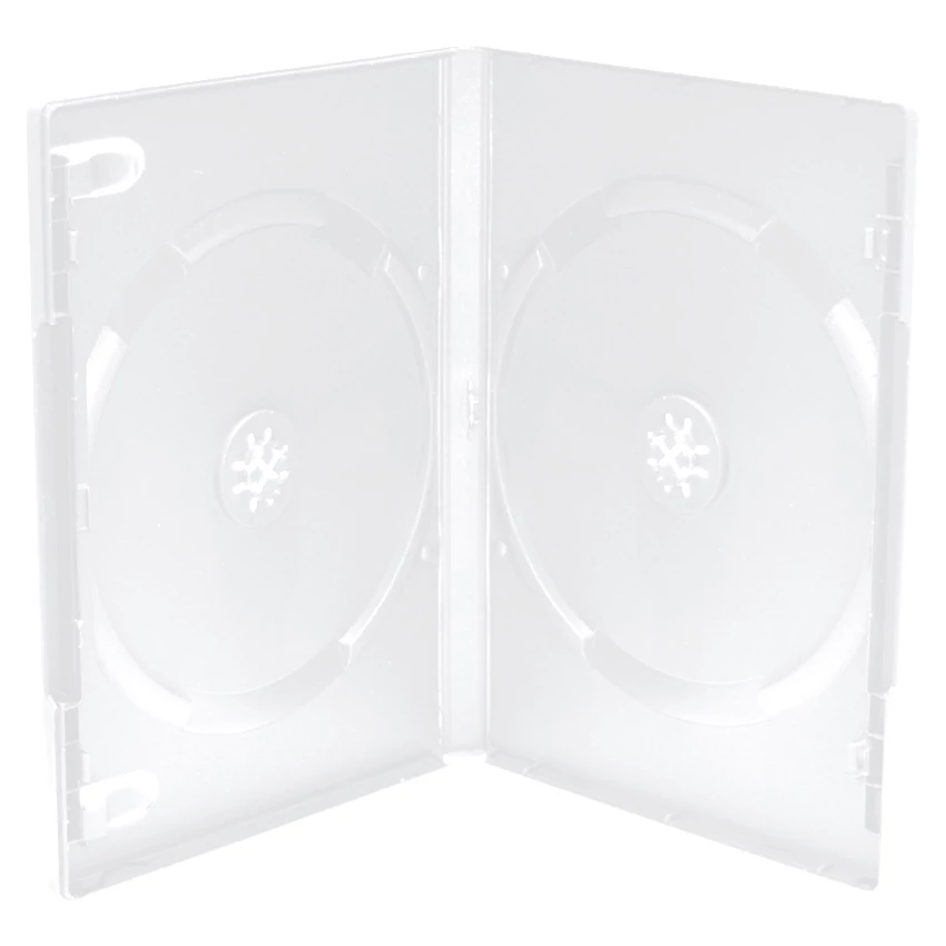 MEDIARANGE DVD TOK DUPLA CLEAR 14mm BOX26-M