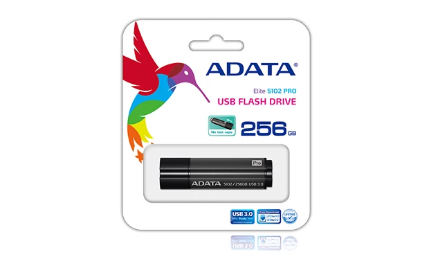 ADATA USB 3.0 DASHDRIVE ELITE S102 PRO ADVANCED 256GB TITANIUM