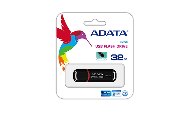 ADATA USB 3.0 DASHDRIVE CLASSIC UV150 32GB FEKETE