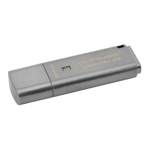 KINGSTON USB 3.0 DATATRAVELER LOCKER+ G3 64GB