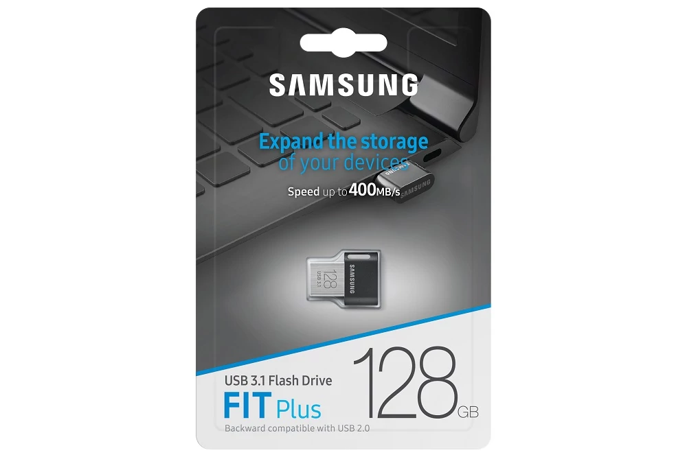 SAMSUNG FIT PLUS USB 3.1 PENDRIVE 128GB (400 MB/s)