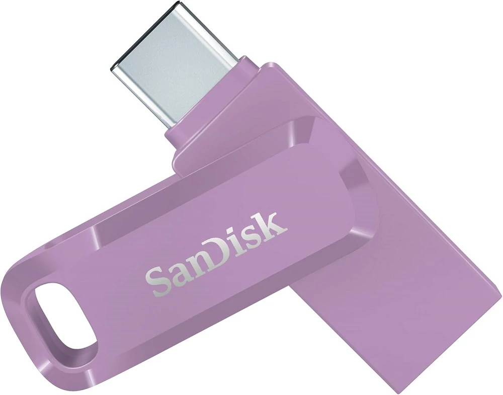 SANDISK ULTRA DUAL DRIVE GO USB 3.1/USB-C PENDRIVE 64GB (150 MB/s) LILA