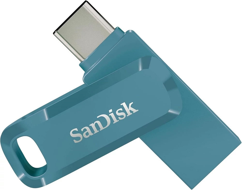 SANDISK ULTRA DUAL DRIVE GO USB 3.1/USB-C PENDRIVE 64GB (150 MB/s) KÉK