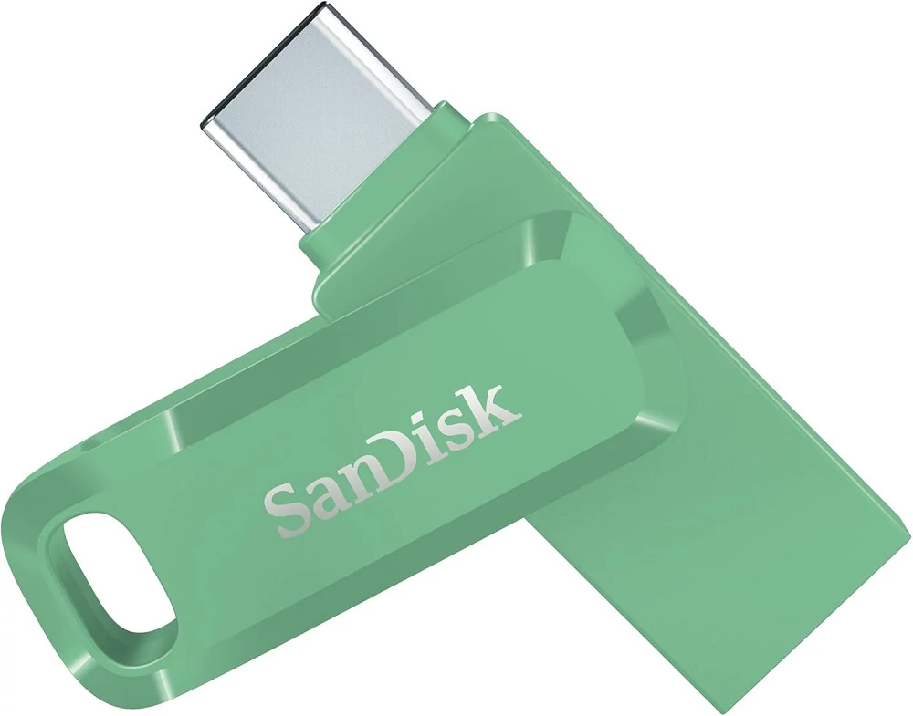 SANDISK ULTRA DUAL DRIVE GO USB 3.1/USB-C PENDRIVE 256GB (150 MB/s) ZÖLD