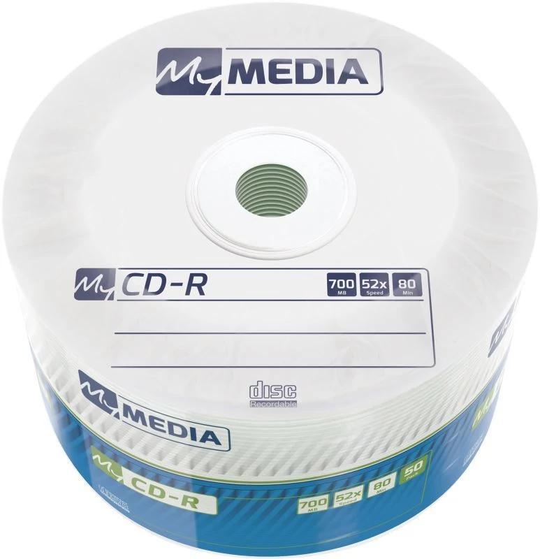 VERBATIM MyMEDIA CD-R 52X SHRINK (50)