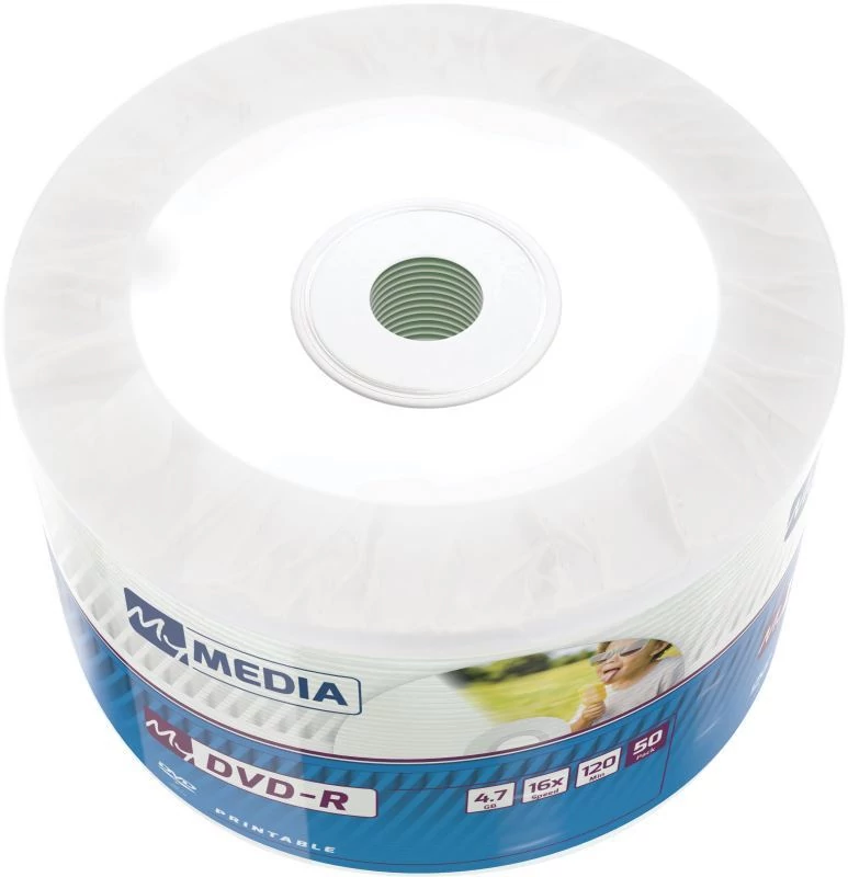 VERBATIM MyMEDIA DVD-R 16X FULL NYOMTATHATÓ SHRINK (50)