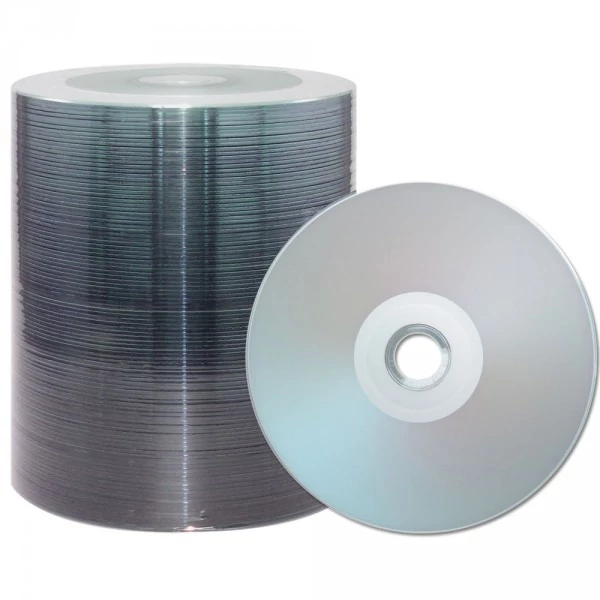 XLAYER CD-R 52X FULL NYOMTATHATÓ SILVER INKJET SHRINK (100)